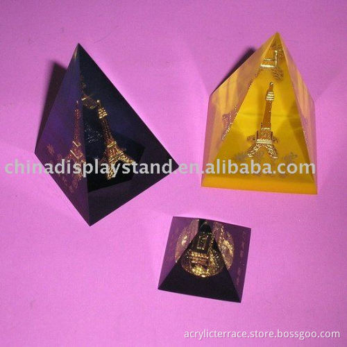 acrylic paper weight(inlaid)